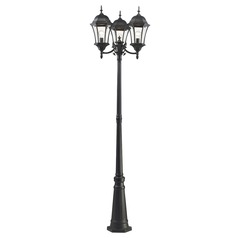 Wakefield Black Post Light by Z-Lite