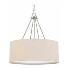 Duke Brushed Polished Nickel Pendant by Craftmade Lighting