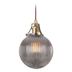 7.75-Inch Globe Pendant in Vintage Brass by Craftmade Lighting