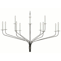 Ian K. Fowler Belfair Chandelier in Iron by Visual Comfort Signature