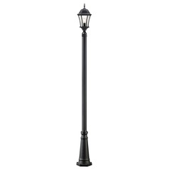 Wakefield Black Post Light by Z-Lite