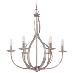 Serenity Italian Fresco Chandelier by Quoizel Lighting