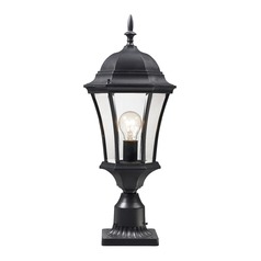 Wakefield Black Post Light by Z-Lite