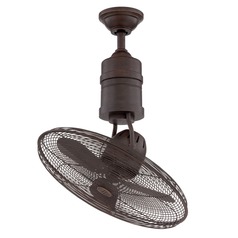 Bellow III Ceiling Fan in Aged Bronze by Craftmade Lighting