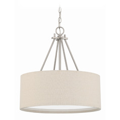 Duke Brushed Polished Nickel Pendant by Craftmade Lighting