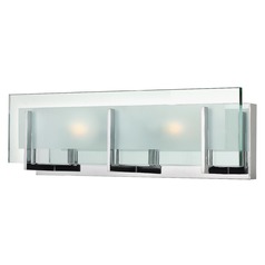 Latitude 2-Light Chrome Bath Light by Hinkley Lighting