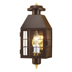 American Heritage Bronze Outdoor Wall Light