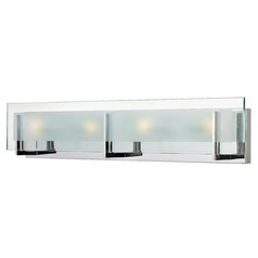 Latitude 4-Light Chrome Bath Light by Hinkley Lighting