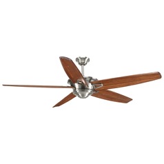 Caleb Brushed Nickel Ceiling Fan by Progress Lighting