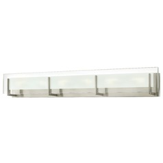 Latitude 6-Light Brushed Nickel Bath Light by Hinkley Lighting