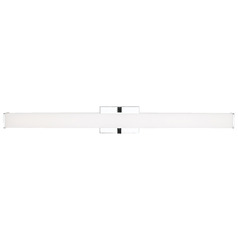 Ellis 36-Inch 277V LED Bath Light in Chrome by Visual Comfort Modern