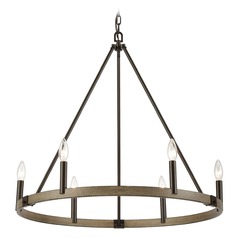 Elk Lighting Transitions Oil Rubbed Bronze, Aspen Chandelier