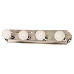24-Inch Racetrack Vanity Light in Polished Chrome by Nuvo Lighting