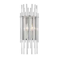 Wallis Polished Nickel Sconce by Hudson Valley Lighting