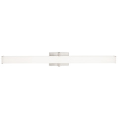 Ellis 36-Inch LED Bath Light in Satin Nickel by Visual Comfort Modern