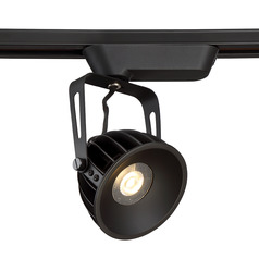 20W LED Rounded Track Head in Black by Eurofase Lighting