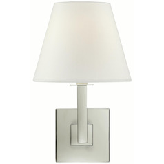 Visual Comfort Signature Collection Studio Vc Architectural Wall Polished Nickel Sconce