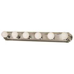 36-Inch Racetrack Vanity Light Polished Chrome by Nuvo Lighting