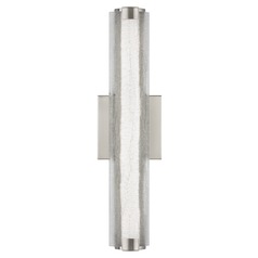 Cutler Satin Nickel LED Sconce by Visual Comfort Studio