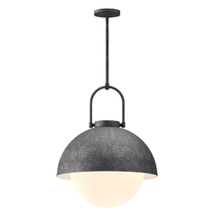 Alora Lighting Harper Steel Pendant Light with Globe Shade