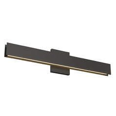 Sean Lavin Bau 24-Inch 277V LED Bath Light in Black by Visual Comfort Modern