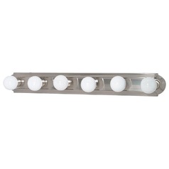 36-Inch Racetrack Vanity Light Brushed Nickel by Nuvo Lighting