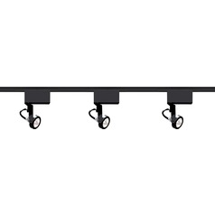 4-Foot Black Nuvo Lighting Track Light Kit by Nuvo Lighting