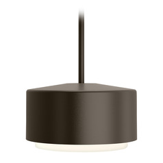 Sean Lavin Roton 12-Inch 2700K LED Outdoor Hanging Light in Bronze by Visual Comfort Modern