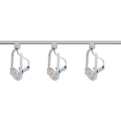 4-Foot White Track Light Kit by Nuvo Lighting