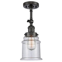Canton Oil Rubbed Bronze Semi-Flush Mount by Innovations Lighting