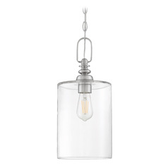 Dardyn Brushed Polished Nickel Mini Pendant by Craftmade Lighting