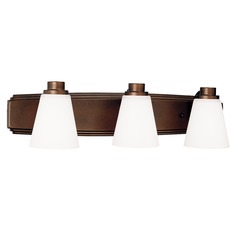 Three-Light Bathroom Light