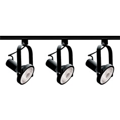 4-Foot Black Nuvo Lighting Track Light Kit by Nuvo Lighting