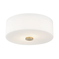 Sophie Flush Mount in Brass by Mitzi by Hudson Valley