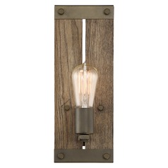 Winchester Bronze Sconce by Nuvo Lighting