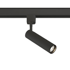 7W LED Cylindrical Track Head in Black by Eurofase Lighting