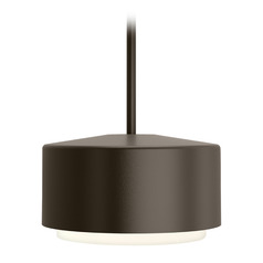 Sean Lavin Roton 12-Inch 3000K LED Outdoor Hanging Light in Bronze by Visual Comfort Modern