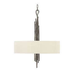 Spyre 33-Inch High Organic Pendant in Metallic Matte Bronze by Fredrick Ramond