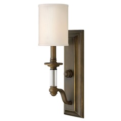 Sconce Wall Light in English Bronze by Hinkley Lighting