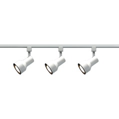4-Foot White Track Light Kit by Nuvo Lighting