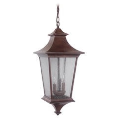 Argent 24-Inch Aged Bronze Textured Outdoor Hanging Light by Craftmade Lighting