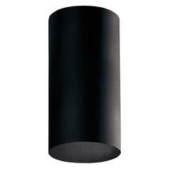 Cylinder Black LED Flush Mount by Progress Lighting