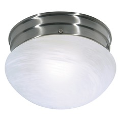 Brushed Nickel Flush Mount by Nuvo Lighting