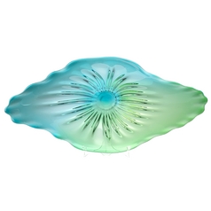 Turquoise Plate by Cyan Design