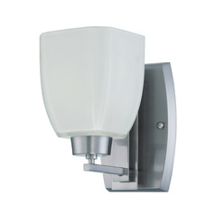Bridwell 8-Inch Brushed Satin Nickel Sconce by Craftmade Lighting