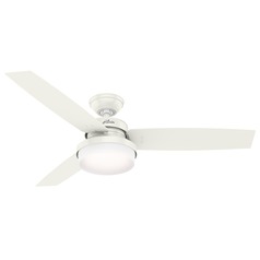52-Inch Fresh White LED Ceiling Fan by Hunter Fan Company