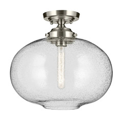 Kichler Lighting Avery Brushed Nickel Semi-Flushmount Light