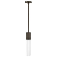 Facet LED Pendant in Black Oxide by Hinkley Lighting by Hinkley Lighting
