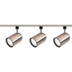 4-Foot Brushed Nickel Track Light Kit by Nuvo Lighting