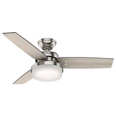 44-Inch Sentinel Fan in Brushed Nickel by Hunter Fan Company